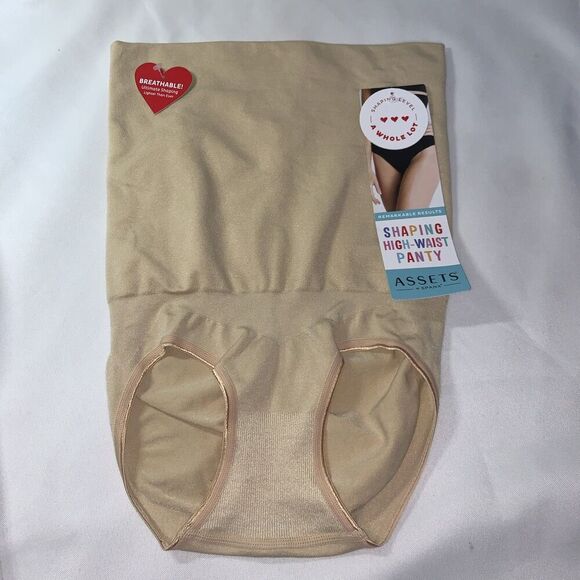 ASSETS by SPANX Women's Remarkable Results High-Waist Control Brief Size S *NEW* - Picture 2 of 8